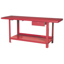 Steel Workbench with Drawer