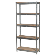 5 Shelf Racking Unit - 150kg Capacity Per Level