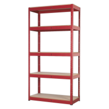 5 Shelf Racking Unit - 350kg Capacity Per Level