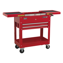 Mobile Tool & Parts Trolley - Red