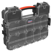 Parts Storage Case with Fixed & Removable Compartments