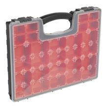 Parts Storage Case with 20 Removable Compartments