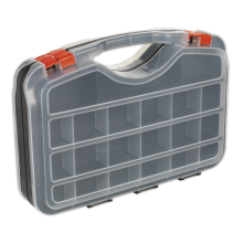 42 Compartment Double-Sided Parts Storage Case