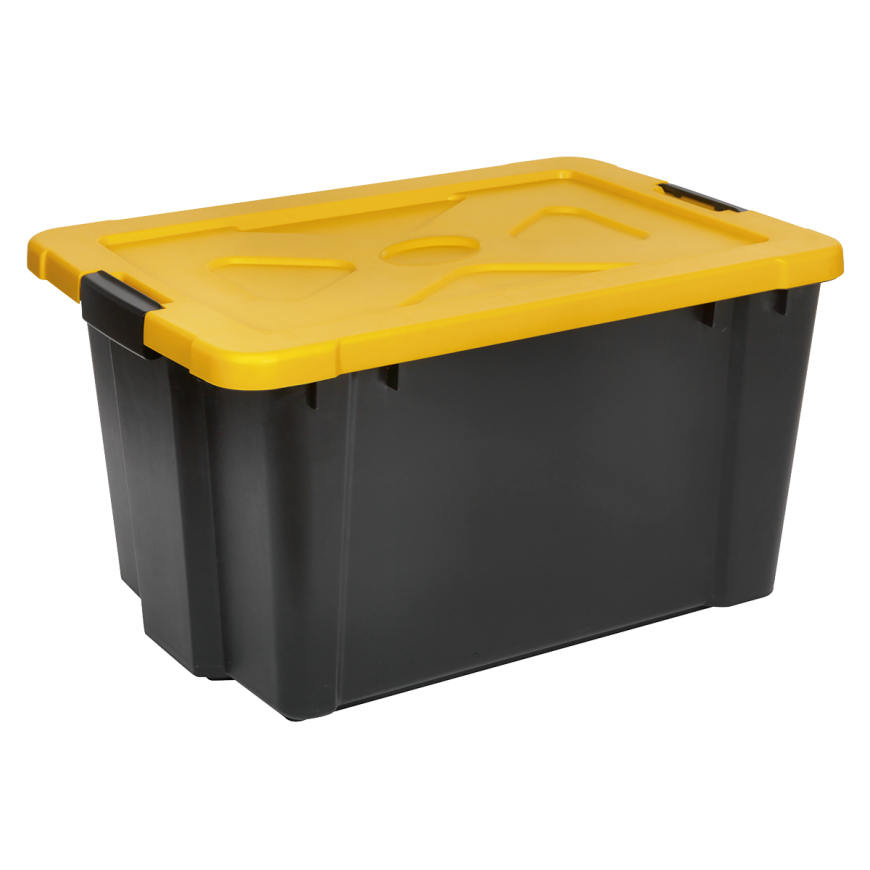 54L Composite Stackable Storage Box with Lid