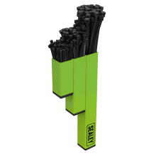 Magnetic Cable Tie Holder - Hi-Vis Green