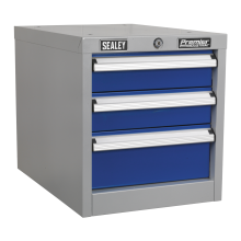 Industrial Triple Drawer Unit for API Series Workbenches