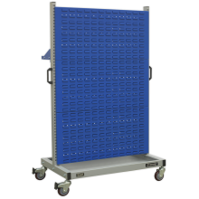 Industrial Mobile Storage System with Shelf