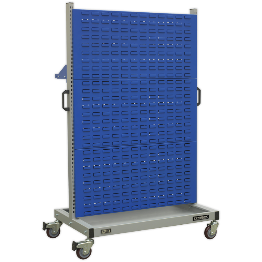 Industrial Mobile Storage System with Shelf