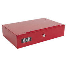 Side Cabinet for Long Handle Tools - Red