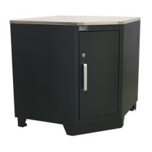 930mm Heavy-Duty Modular Corner Floor Cabinet