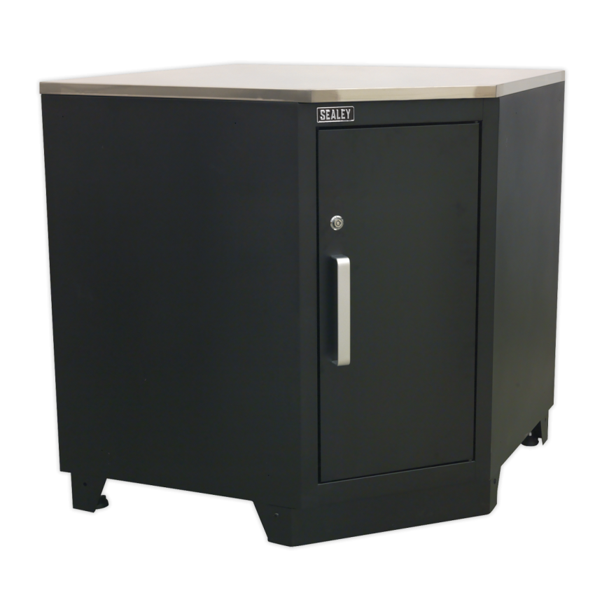 930mm Heavy-Duty Modular Corner Floor Cabinet