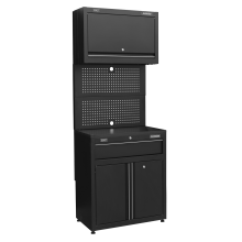 Rapid-Fit 1 Drawer Cabinet & Wall Cupboard