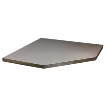 865mm Stainless Steel Worktop for Modular Corner Cabinet