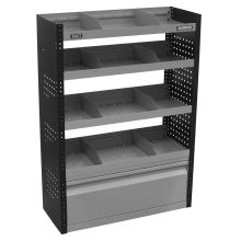 Modular Flat Shelf Van Storage System