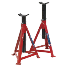 Axle Stands (Pair) 2.5 Tonne Capacity per Stand Medium Height