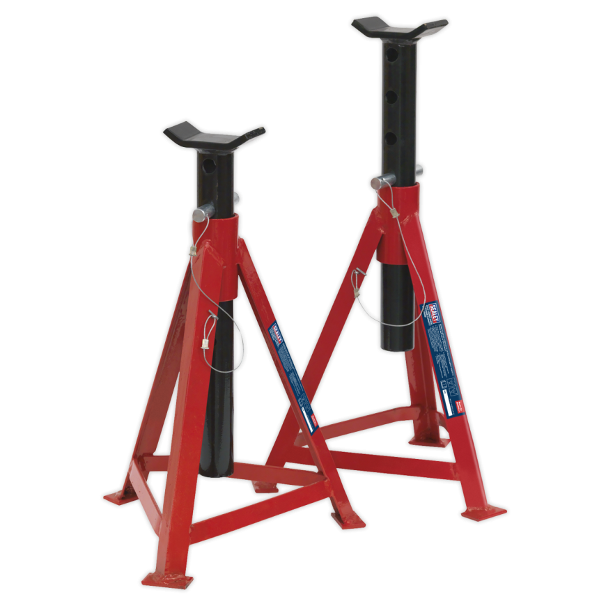 Axle Stands (Pair) 2.5 Tonne Capacity per Stand Medium Height