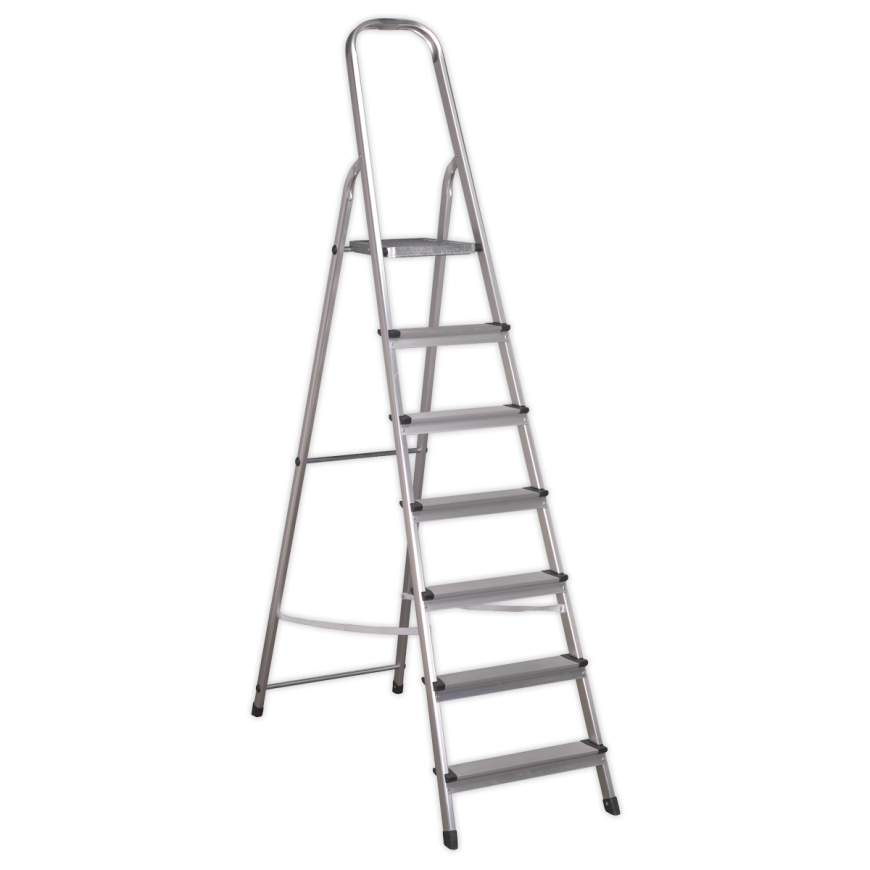 7-Tread Trade Aluminium Step Ladder EN 131