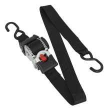 50mm x 3m Auto Retractable Ratchet Tie Down