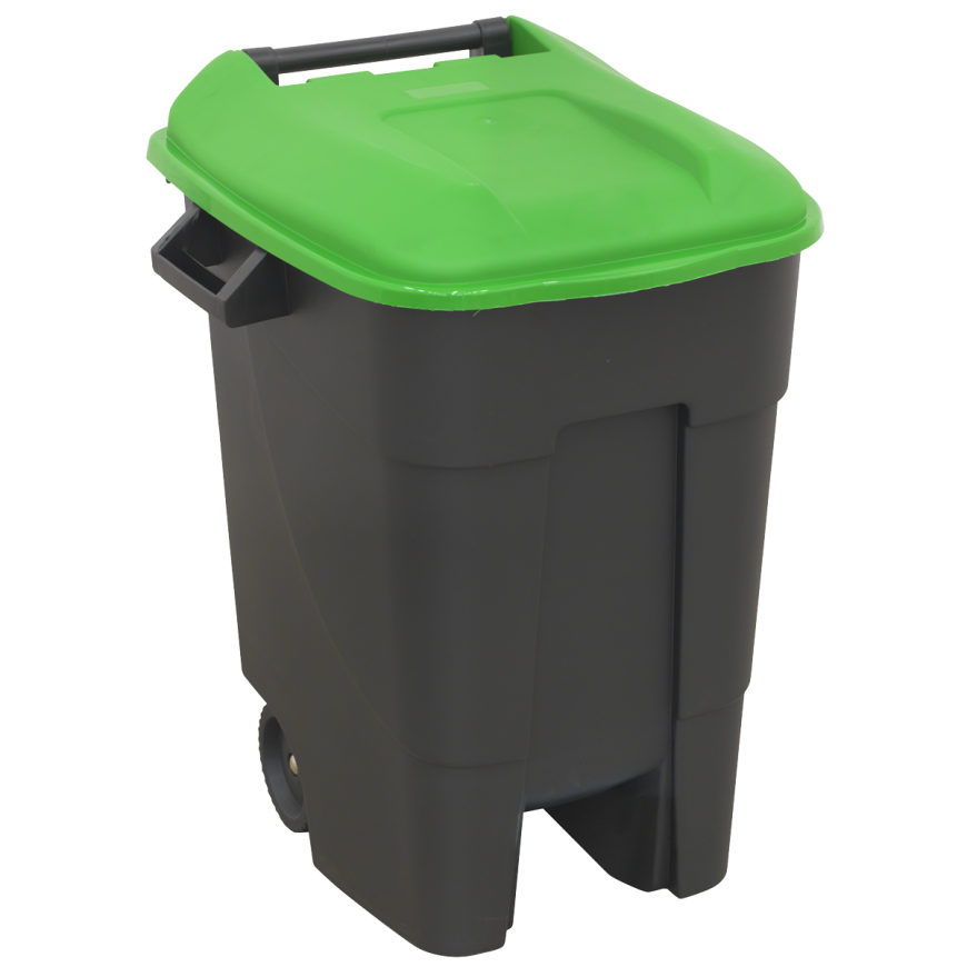 100L Refuse/Wheelie Bin - Green