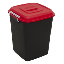 50L Refuse/Storage Bin - Red