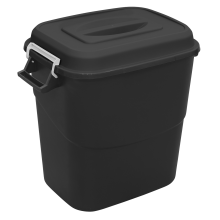 75L Refuse/Storage Bin - Black