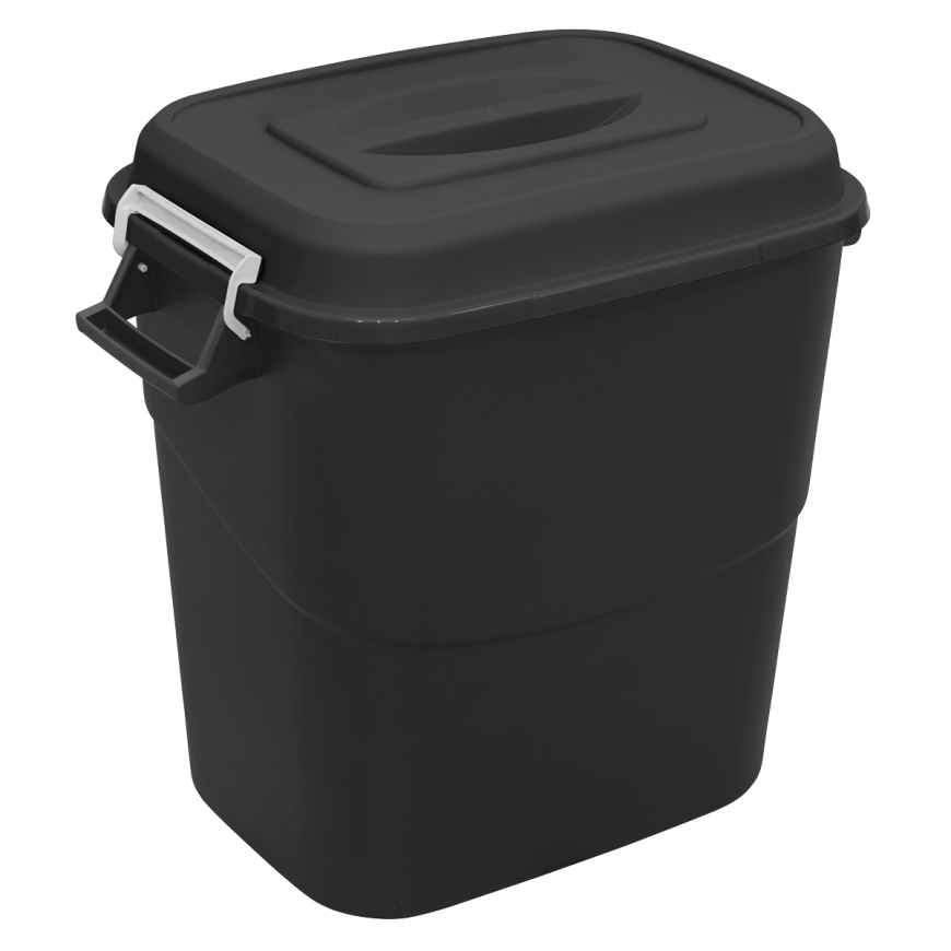 75L Refuse/Storage Bin - Black