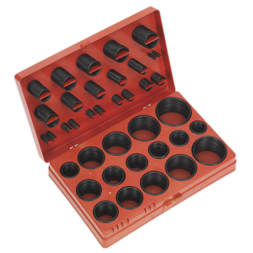 419pc Rubber O-Ring Assortment - Metric