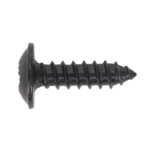 3.5 x 13mm Black Pozi Self-Tapping Flanged Head Screw - Pack of 100