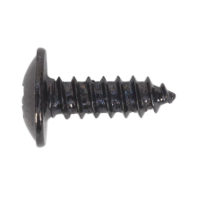 4.2 x 13mm Black Pozi Self-Tapping Flanged Head Screw - Pack of 100