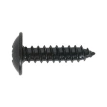 4.8 x 13mm Black Pozi Self-Tapping Flanged Head Screw - Pack of 100