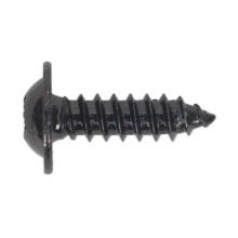 4.8 x 16mm Black Pozi Self-Tapping Flanged Head Screw - Pack of 100
