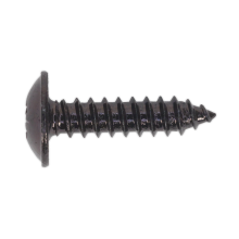 4.8 x 19mm Black Pozi Self-Tapping Flanged Head Screw - Pack of 100