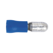 Ø5mm Blue Male Bullet Terminal - Pack of 100