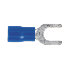 Ø5.3mm (2BA) Blue Easy-Entry Fork Terminal - Pack of 100