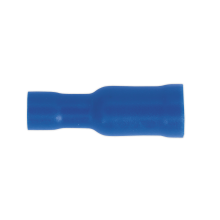 Ø5mm Blue Female Socket Terminal - Pack of 100