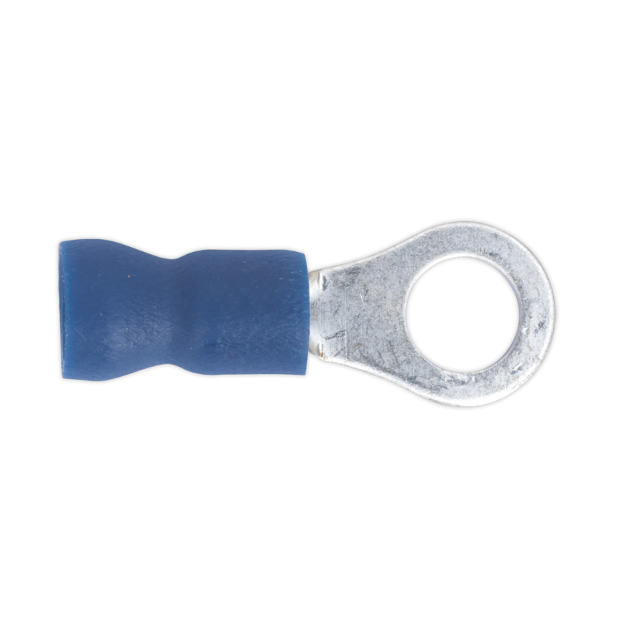 Ø5.3mm (2BA) Blue Easy-Entry Ring Terminal - Pack of 100