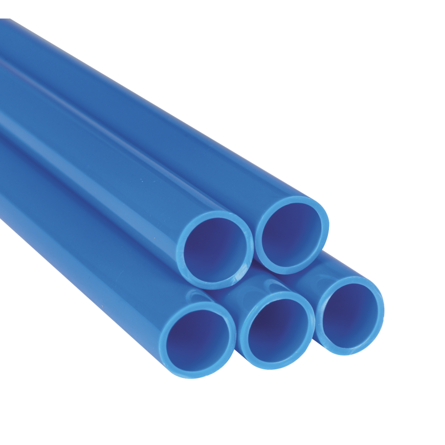 15mm x 3m Rigid Nylon Pipe - Pack of 5