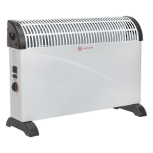 2000W Convector Heater with Turbo Fan & Thermostat