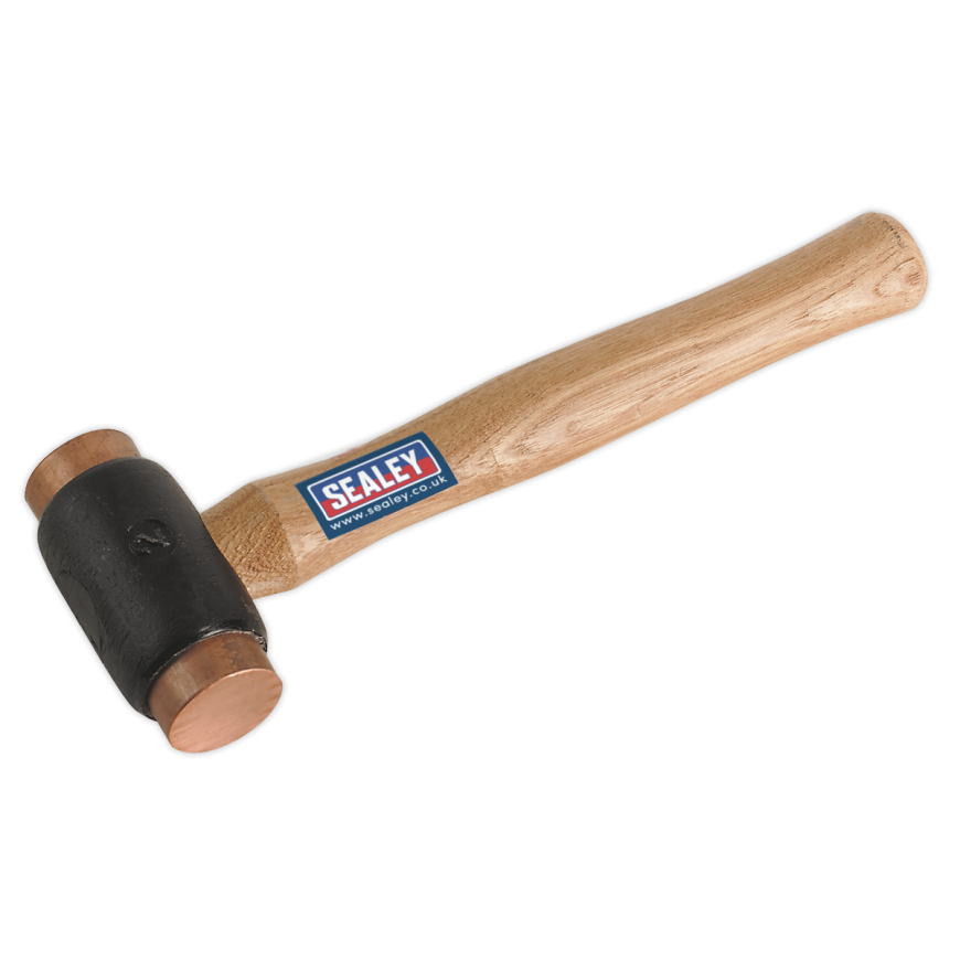 2.75lb Copper Faced Hammer with Hickory Shaft