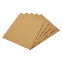 280 x 230mm Glasspaper - Assorted Pack of 5