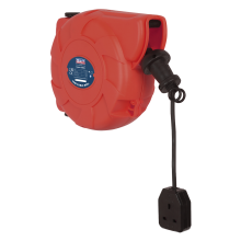 10m Retracting Cable Reel 230V