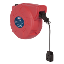 15m Retracting Cable Reel 230V
