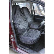 2pc Lightweight Front Seat Protector Set