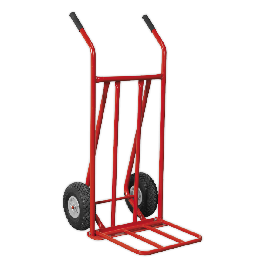 150kg Folding Sack Truck with Pneumatic Tyres