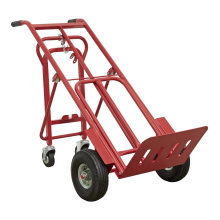 250kg 3-in-1 Sack Truck with Pneumatic Tyres