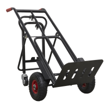 300kg Heavy-Duty 3-in-1 Sack Truck with PU Tyres