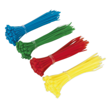 100 x 2.5mm Cable Tie Assortment - Pack of 200