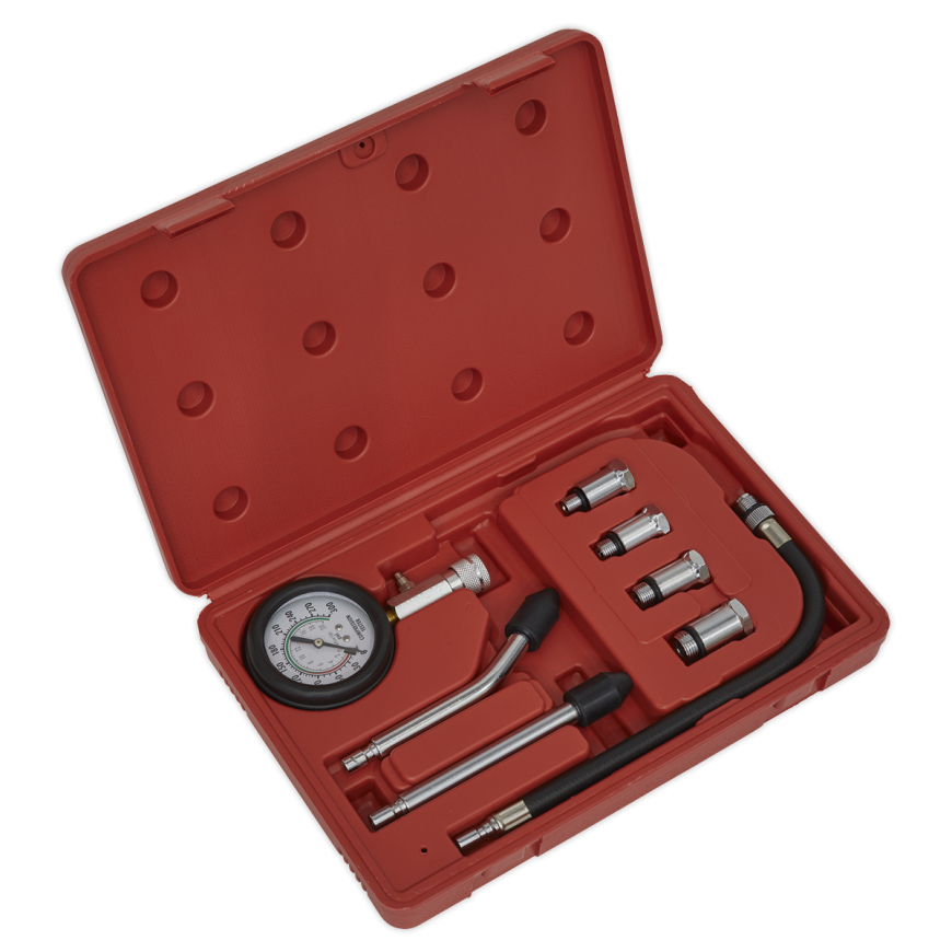 8pc Petrol Engine Compression Test Kit