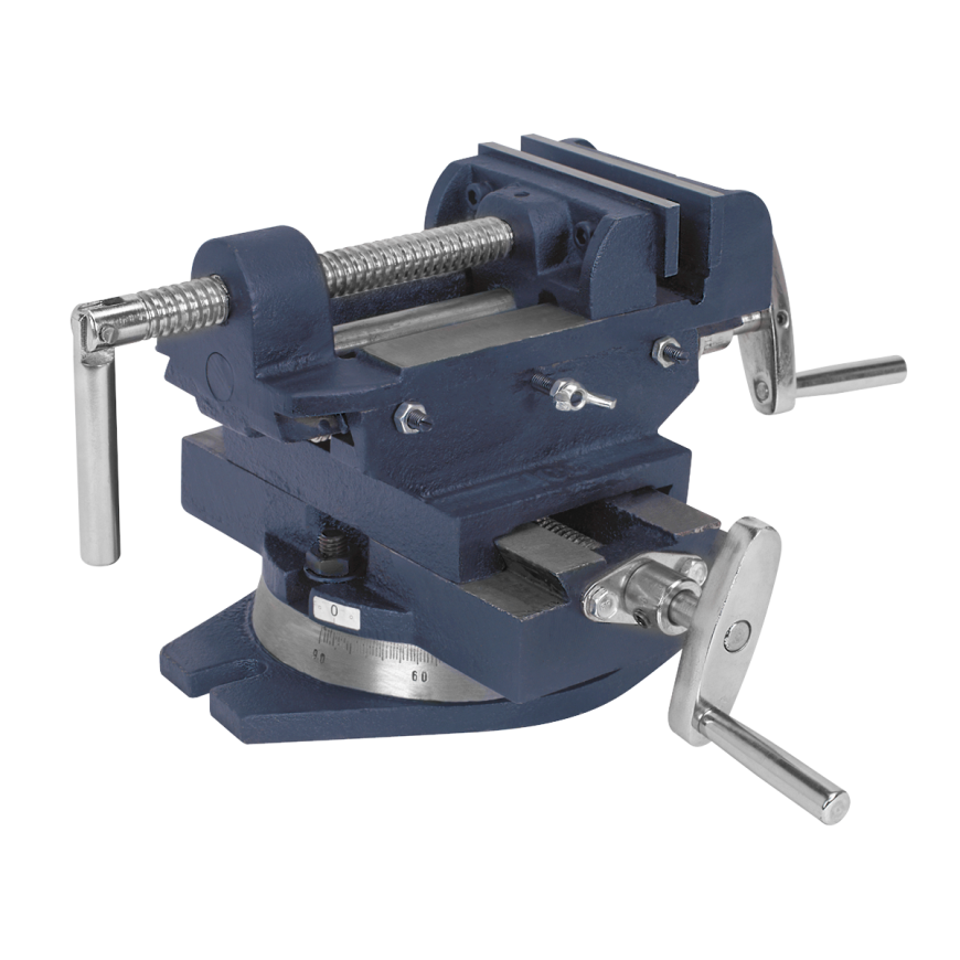 100mm Compound Cross Vice