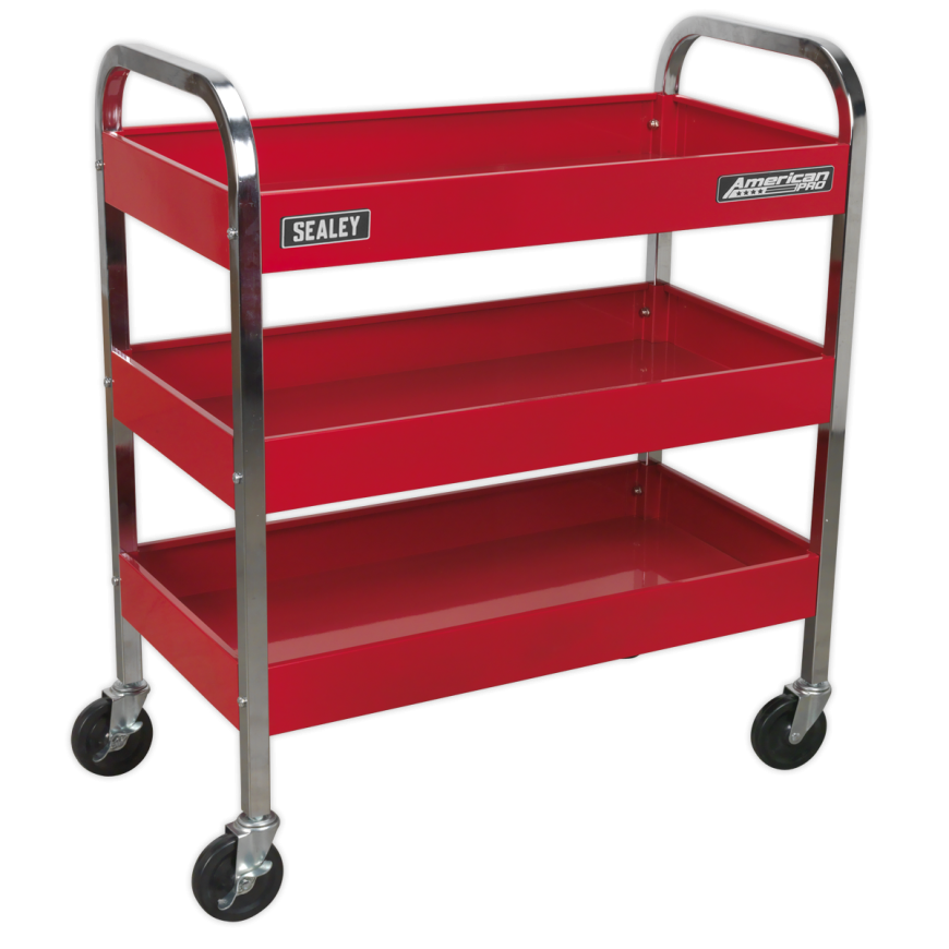 3-Level Heavy-Duty Trolley